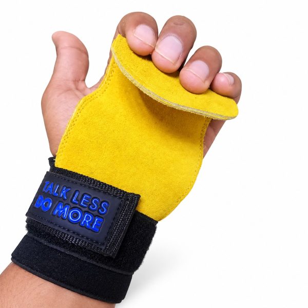 Yellow Palm Lifting Grips