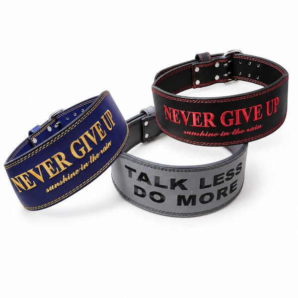 Slogan Lifting Belt