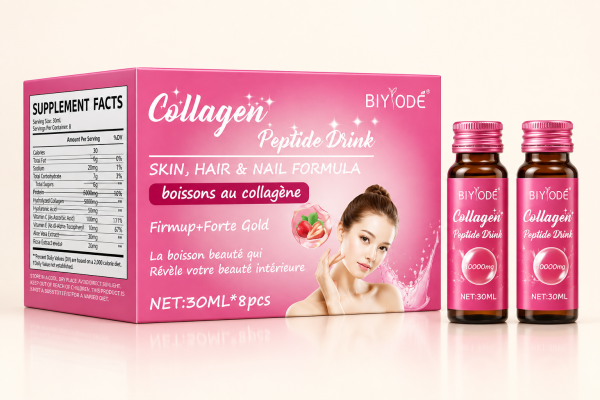 Collagen Peptide Drink - 8 x 30 ml ampoules per box