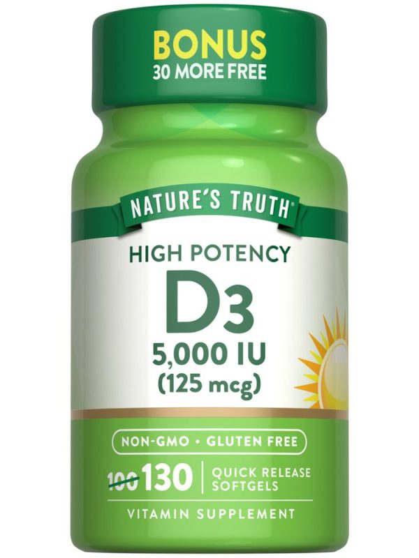 NT D3 5000 IU 125MCG 130SG