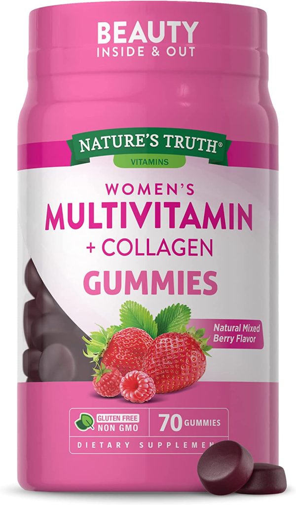 NT WOMENS MULTI-VIT+COLLAGEN 70GUMS