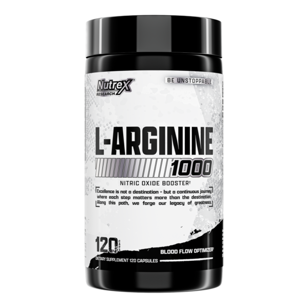 NUT L-ARGININE 1000MG 120CAPS NEW
