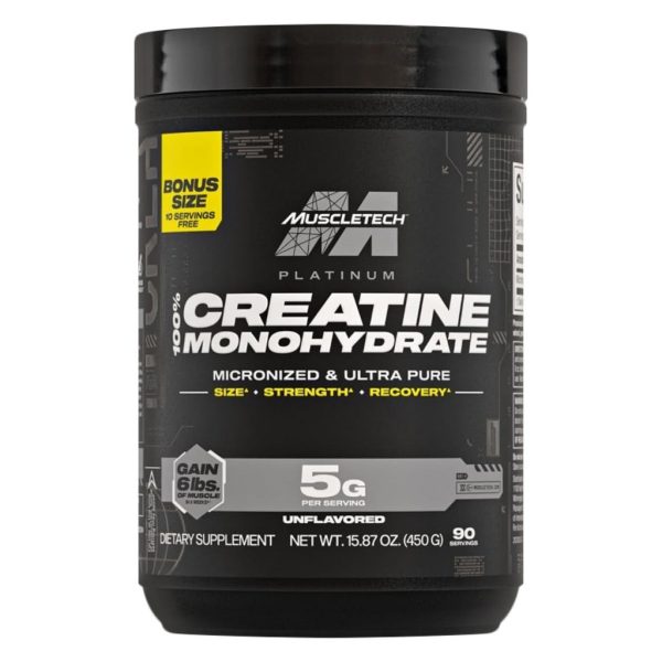 MuscleTech Platinum Creatine - Unflavoured 450 g