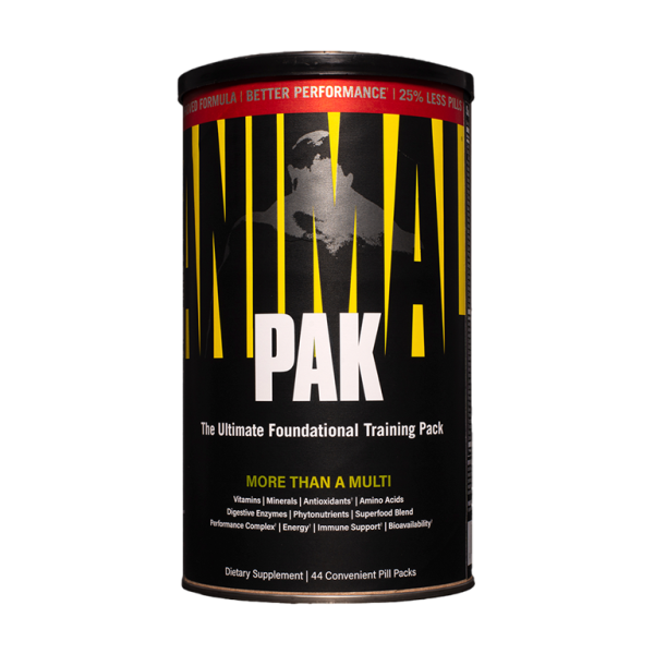 UNIVERSAL ANIMAL PAK 44 PACKS