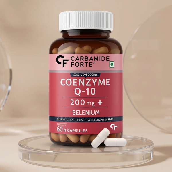 Carbamide Forte Coenzyme Q10 - 200 mg - 60 Capsules