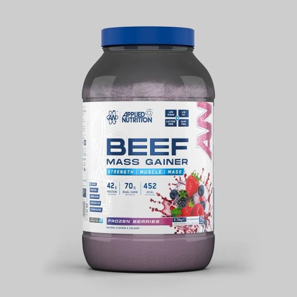 Applied Nutrition Beef Mass Gainer - 3.13 kg - Assorted Flavours