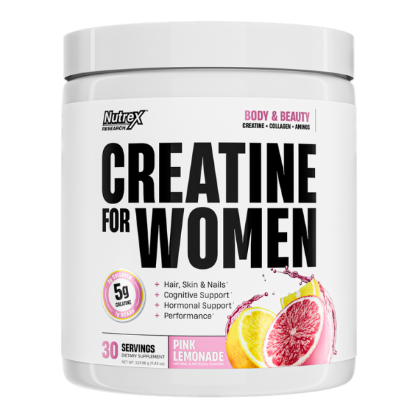 Nutrex Creatine for Women - 30 Servings - Assorted Flavours