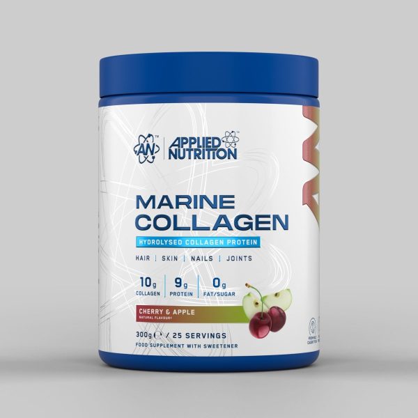 APPLIED NUTRITION MARINE COLLAGEN ( flavoured) 300 GM - Cherry & Apple
