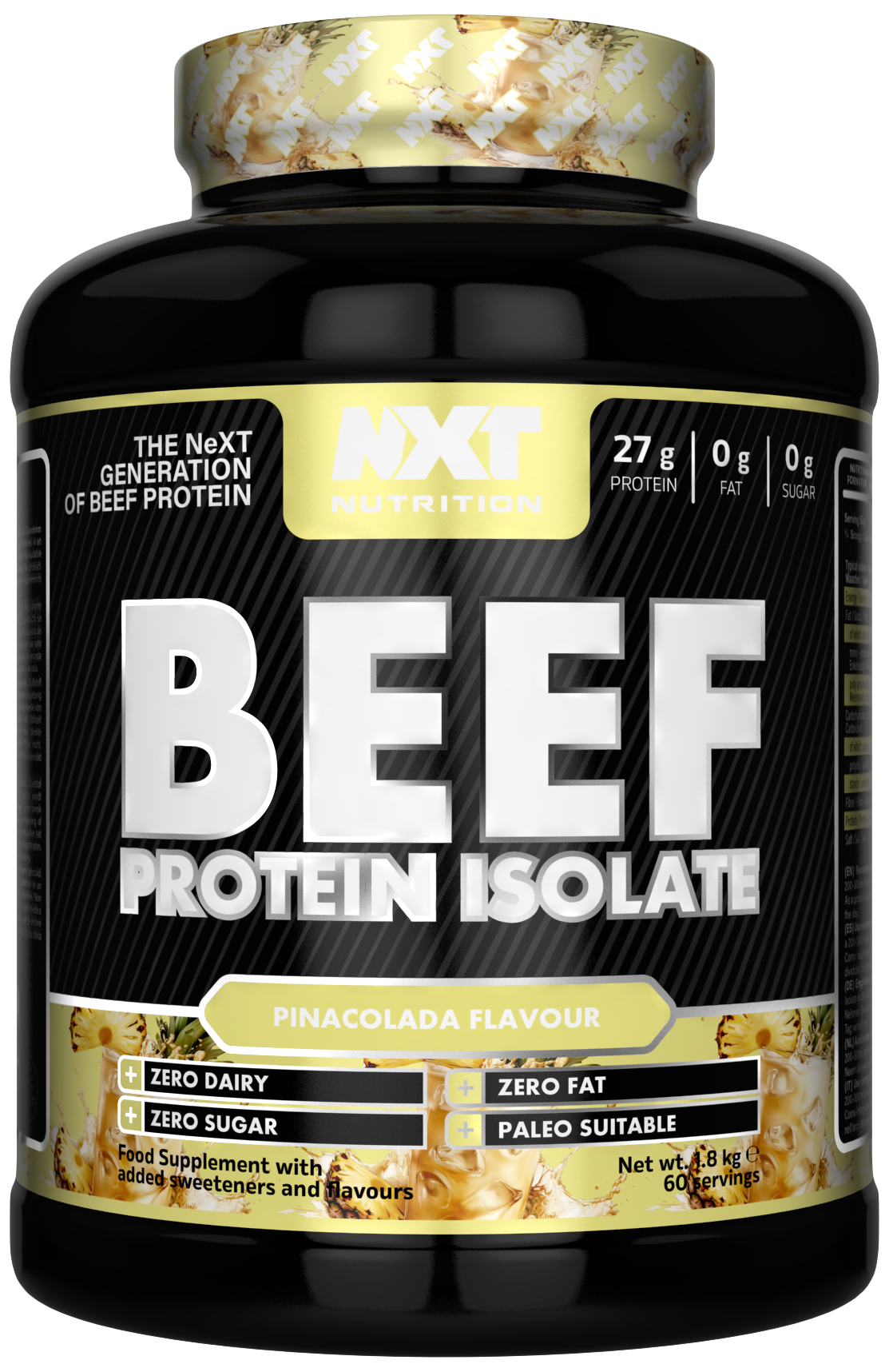 NXT Nutrition Beef Isolate - 1.8 kg - Image 5