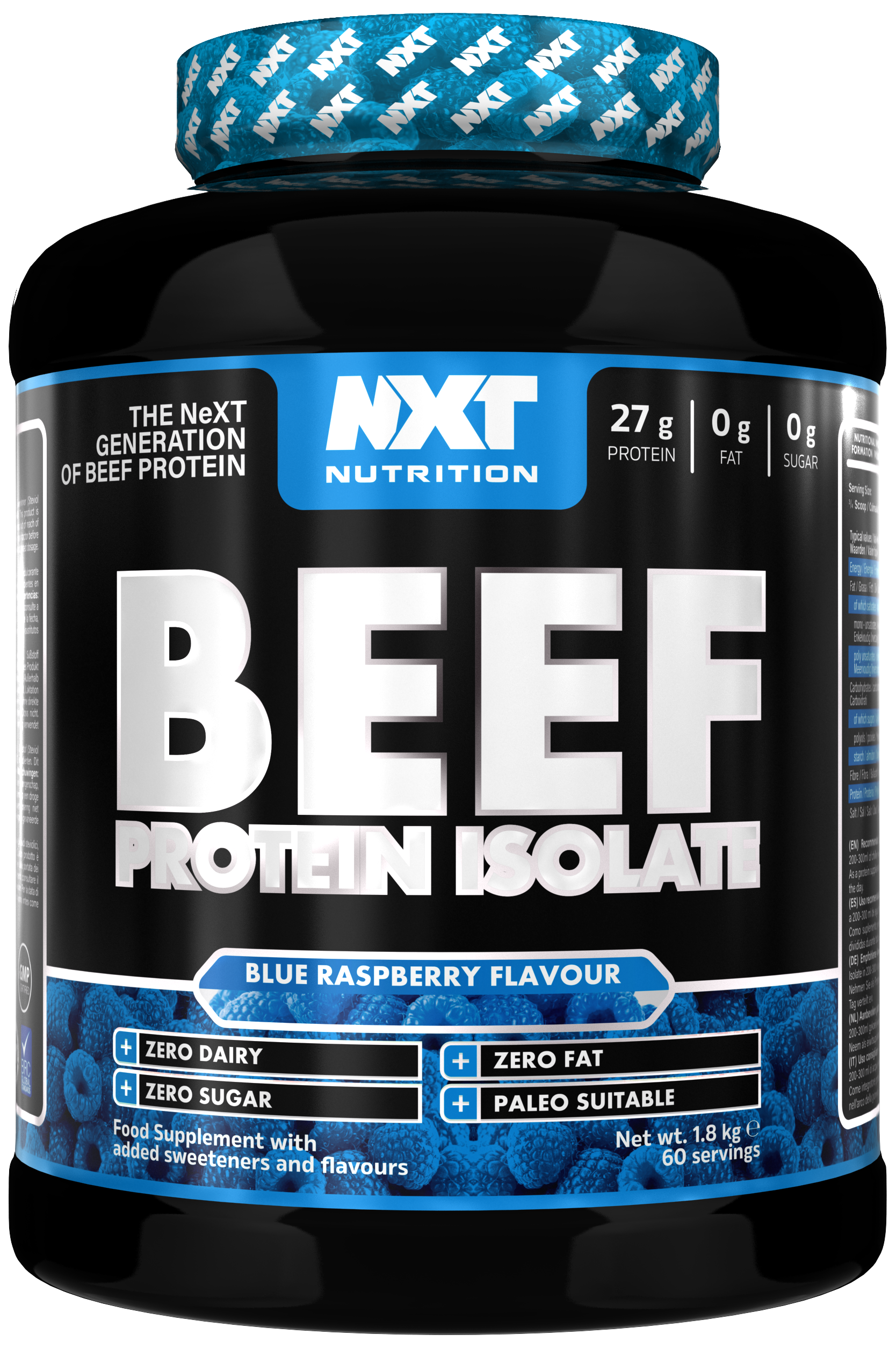 NXT Nutrition Beef Isolate - 1.8 kg - Image 4