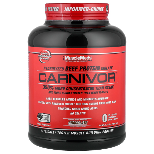 MuscleMeds Carnivor Isolate - Chocolate - 4.19 lb