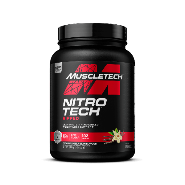 MuscleTech Nitro-Tech Ripped - Vanilla Cream - 4 lb