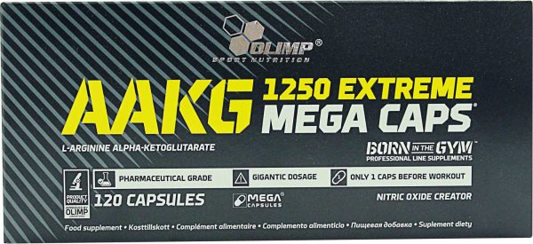 Olimp AAKG 1250 Extreme Mega Caps - 120 capsules