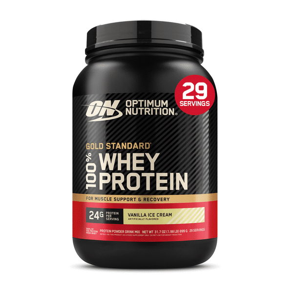 Optimum Nutrition Gold Standard 100% Whey - Vanilla Ice Cream - 1.98 lb