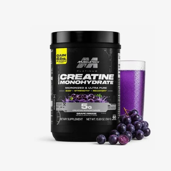 MuscleTech Platinum Creatine - 392 g - Grape Freeze
